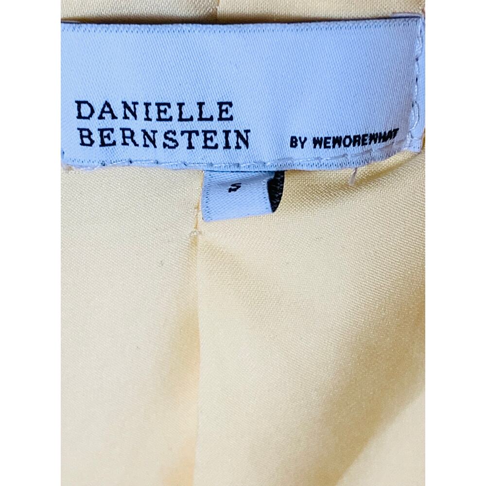 WeWoreWhat  Butter Yellow Cut Out Blazer S Trendy Statement - Picture 7 of 11